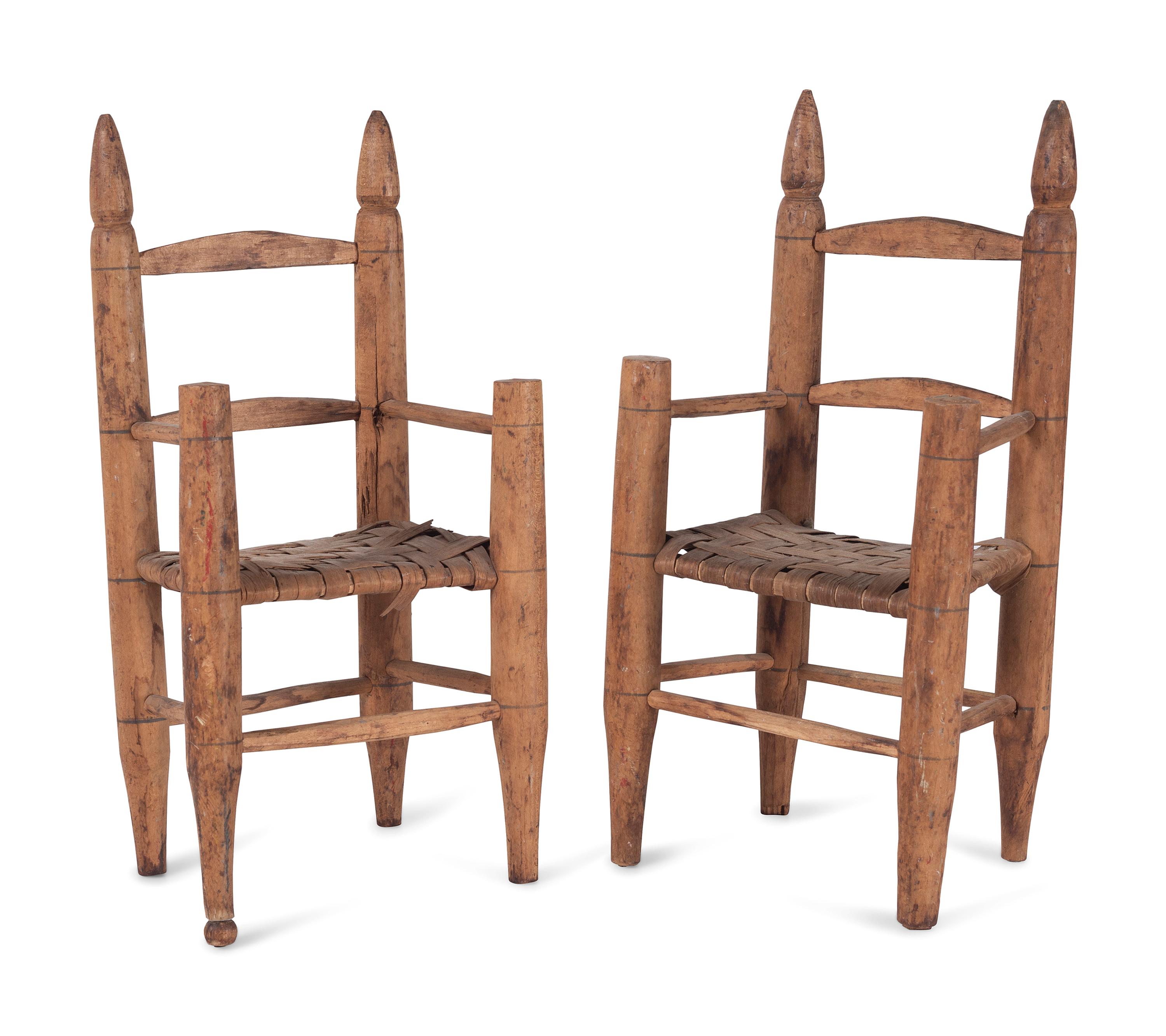 Five Pieces of Miniature Furniture