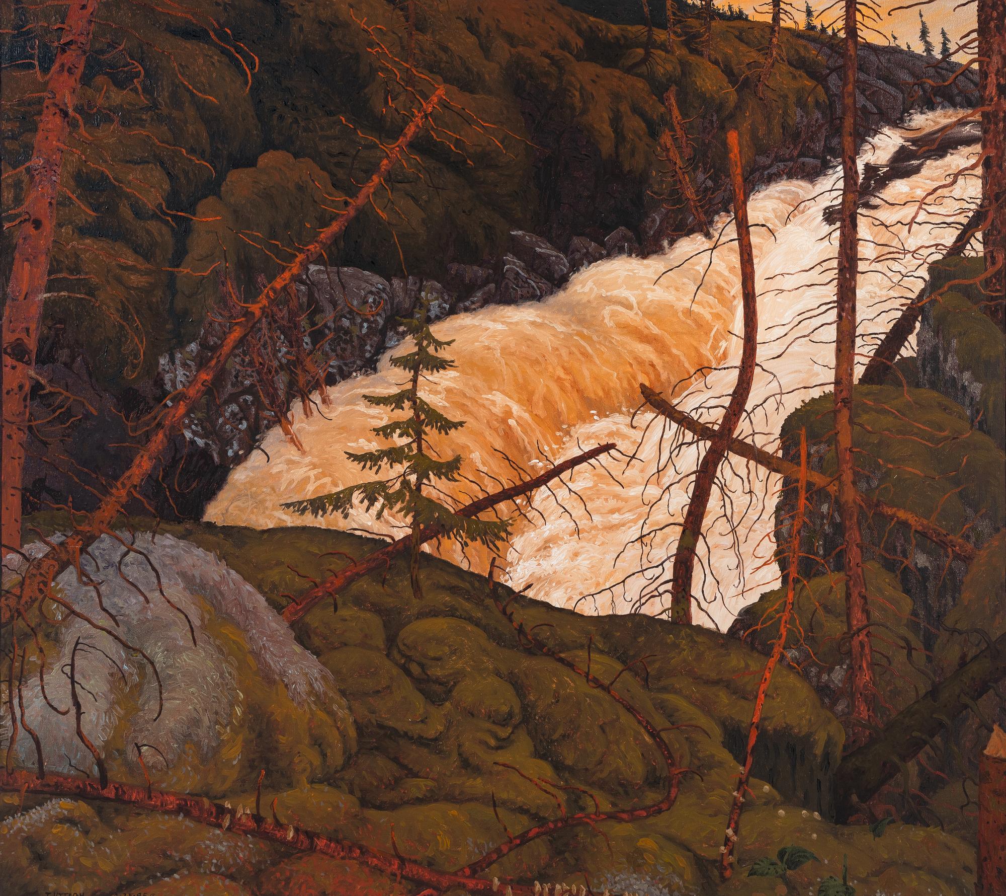 Service Falls, Kapiskau River, 1985