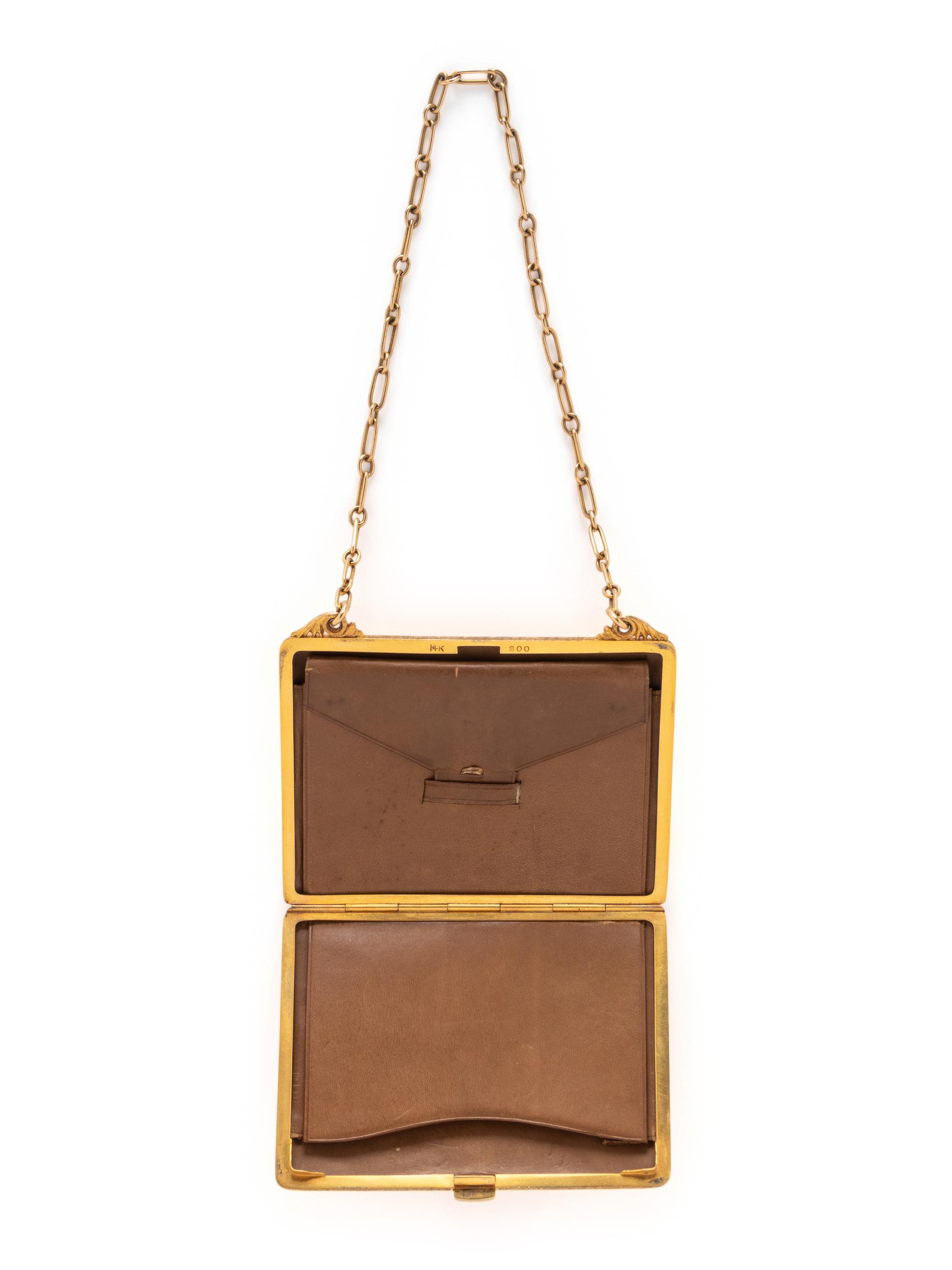 YELLOW GOLD PURSE