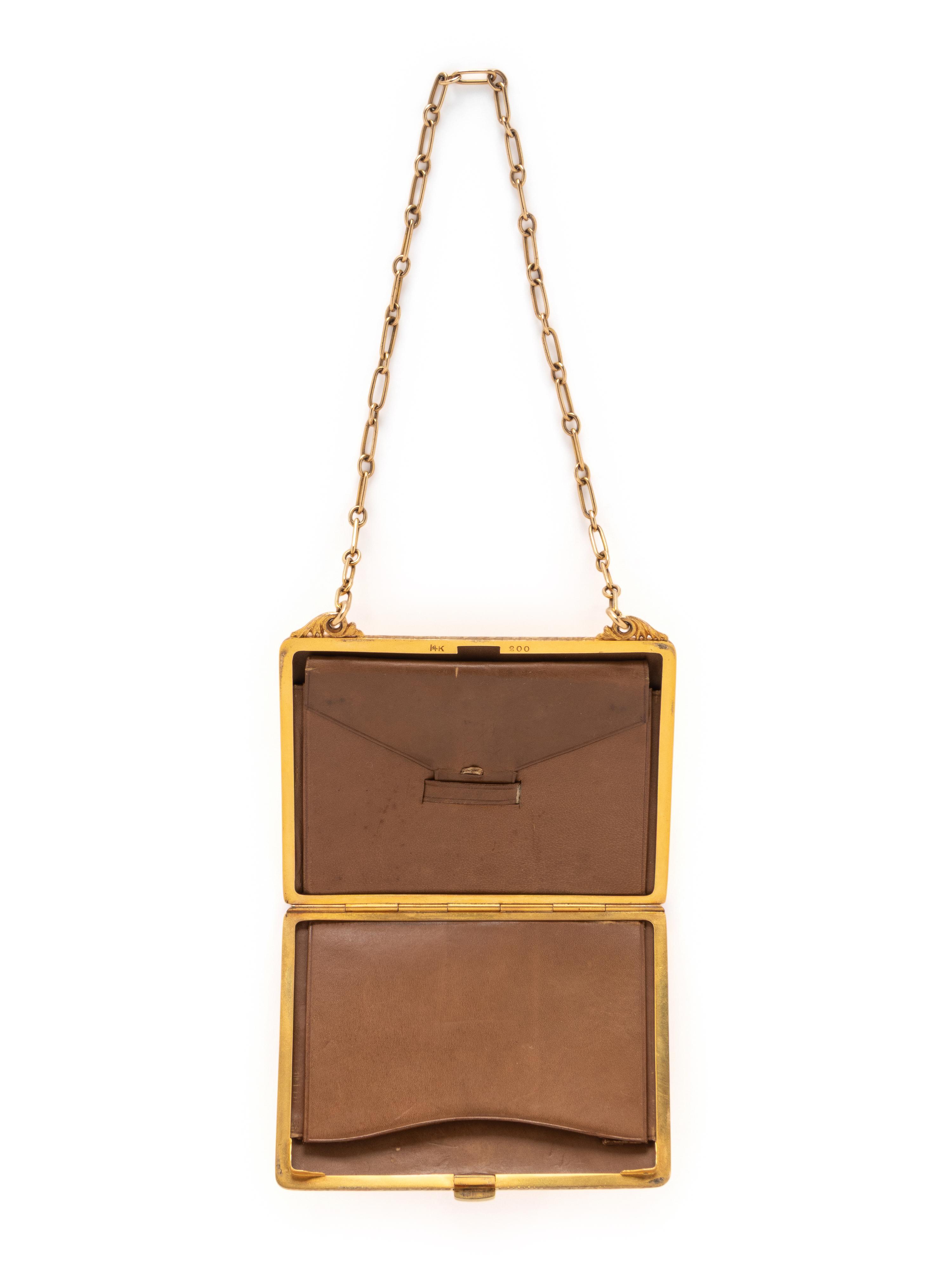 YELLOW GOLD PURSE