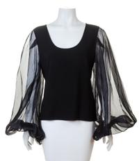 A Valentino Black Sweater, No size.