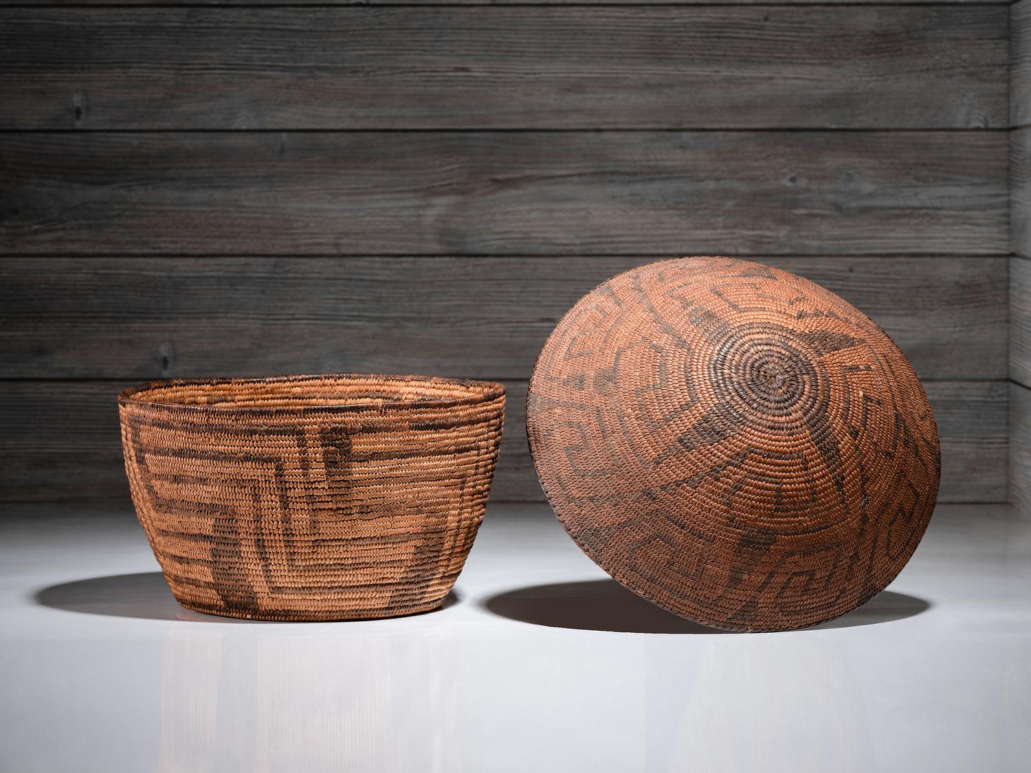 Akimel O'odham Baskets