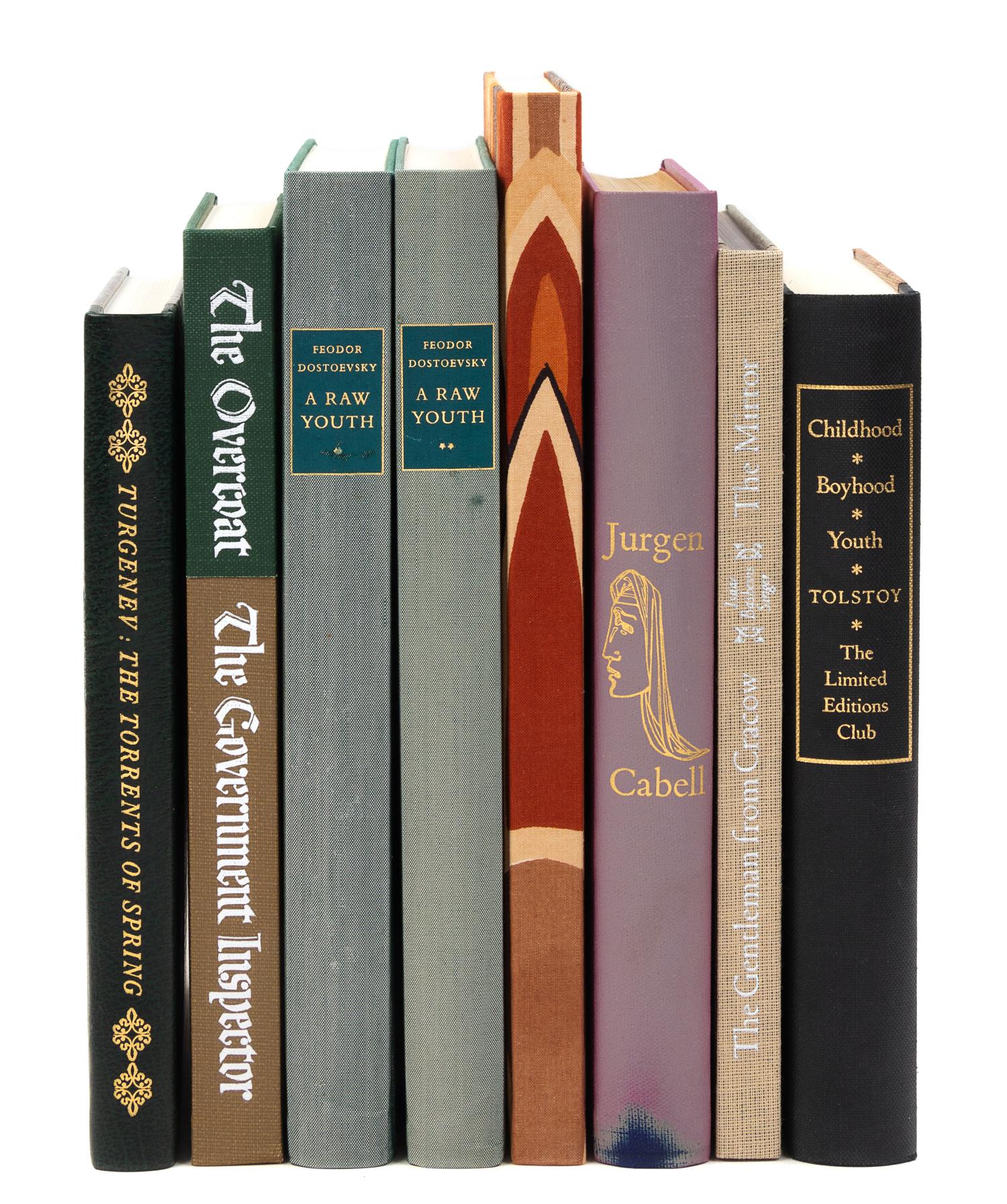 [LIMITED EDITIONS CLUB -- WORLD LITERATURE]. A group of 16 works published by the Limited Editions Club.