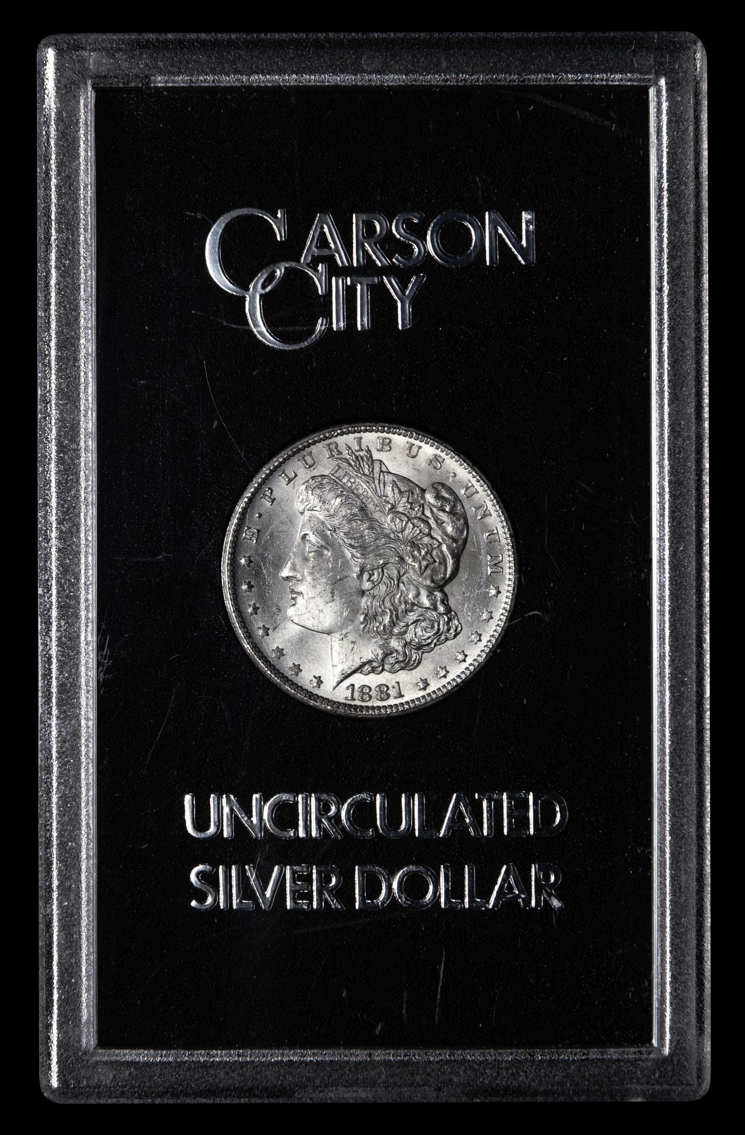 An 1881-CC GSA: Morgan $1 Coin