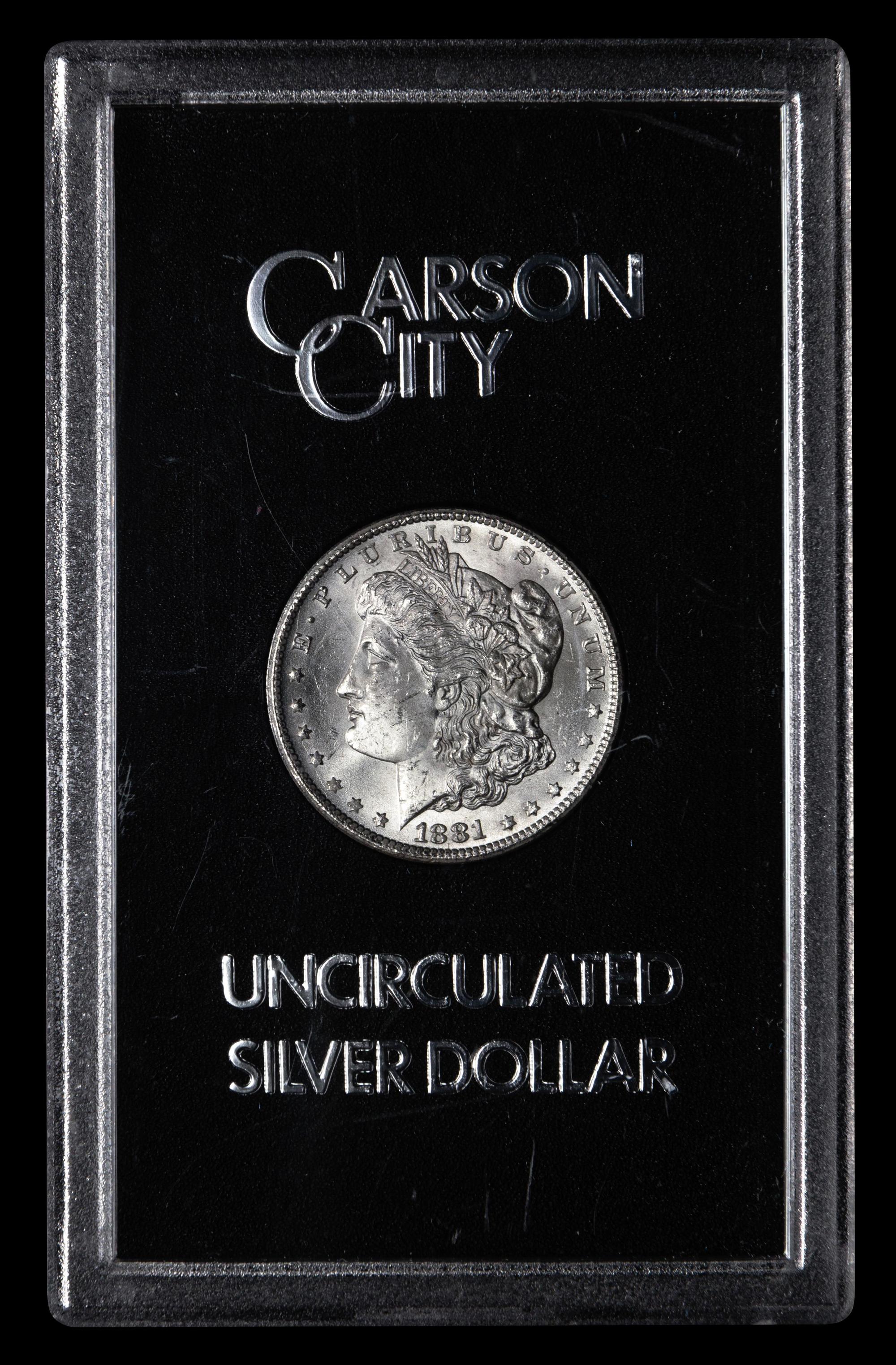 An 1881-CC GSA: Morgan $1 Coin