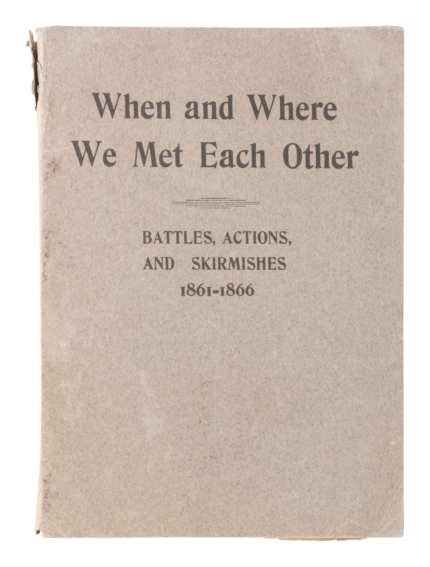 [Civil War]. A group of 3 scarce war-date publications, comprising: