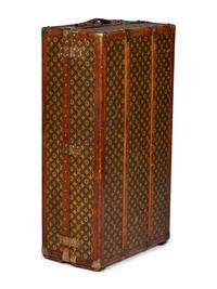 Louis Vuitton Malle-Armoire Steamer Wardrobe Trunk, Early 20th Century