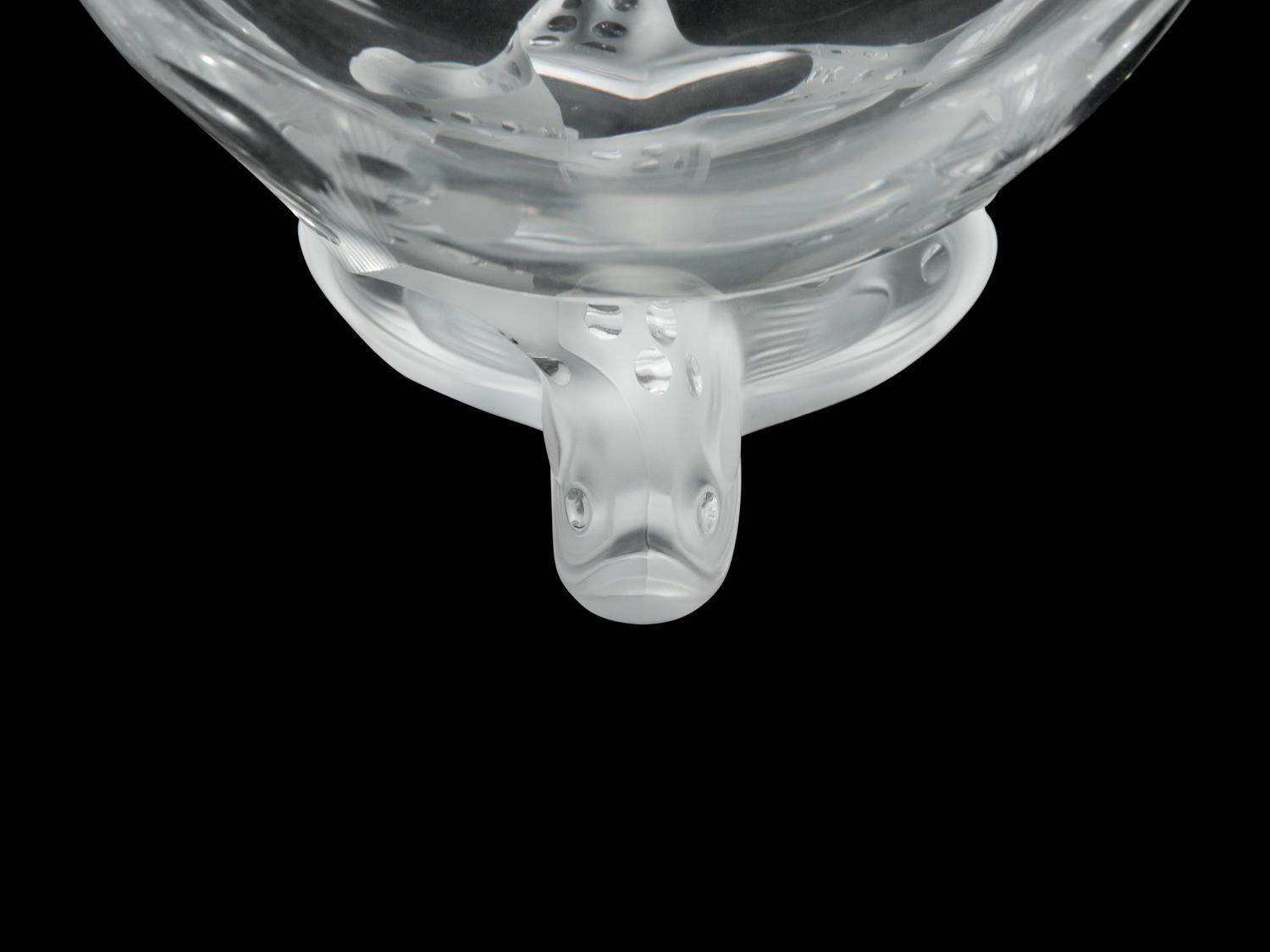 A Lalique Igor Caviar Bowl