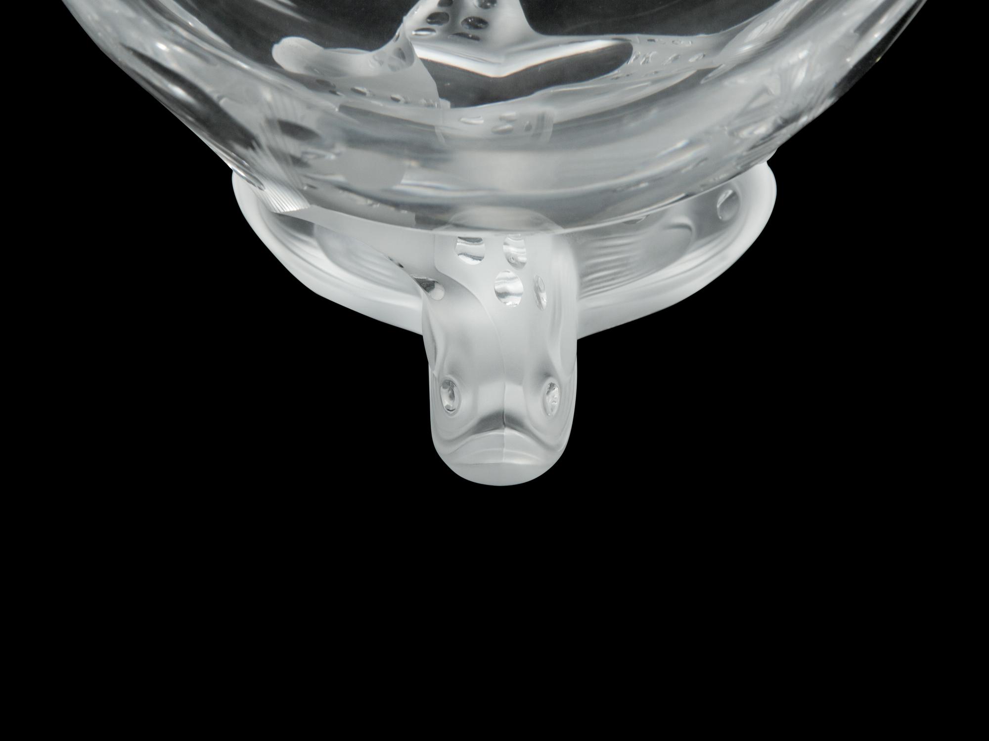 A Lalique Igor Caviar Bowl