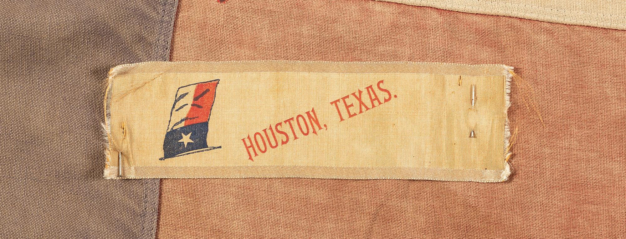 [TEXAS]. Flag of Texas [ With: ] 48-star flag.