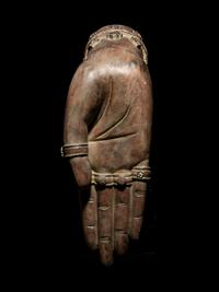 A Southeast Asian Resin 'Buddhistic' Hand