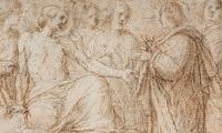 Christ Healing the Sick (a double-sided drawing)