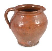 Six Redware Vessels