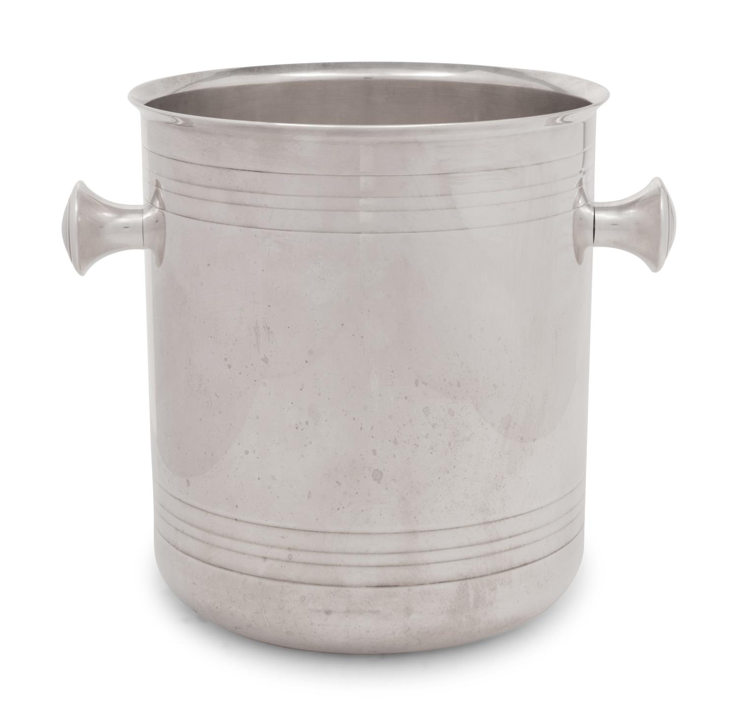 A Christofle Silver-Plate Ice Bucket