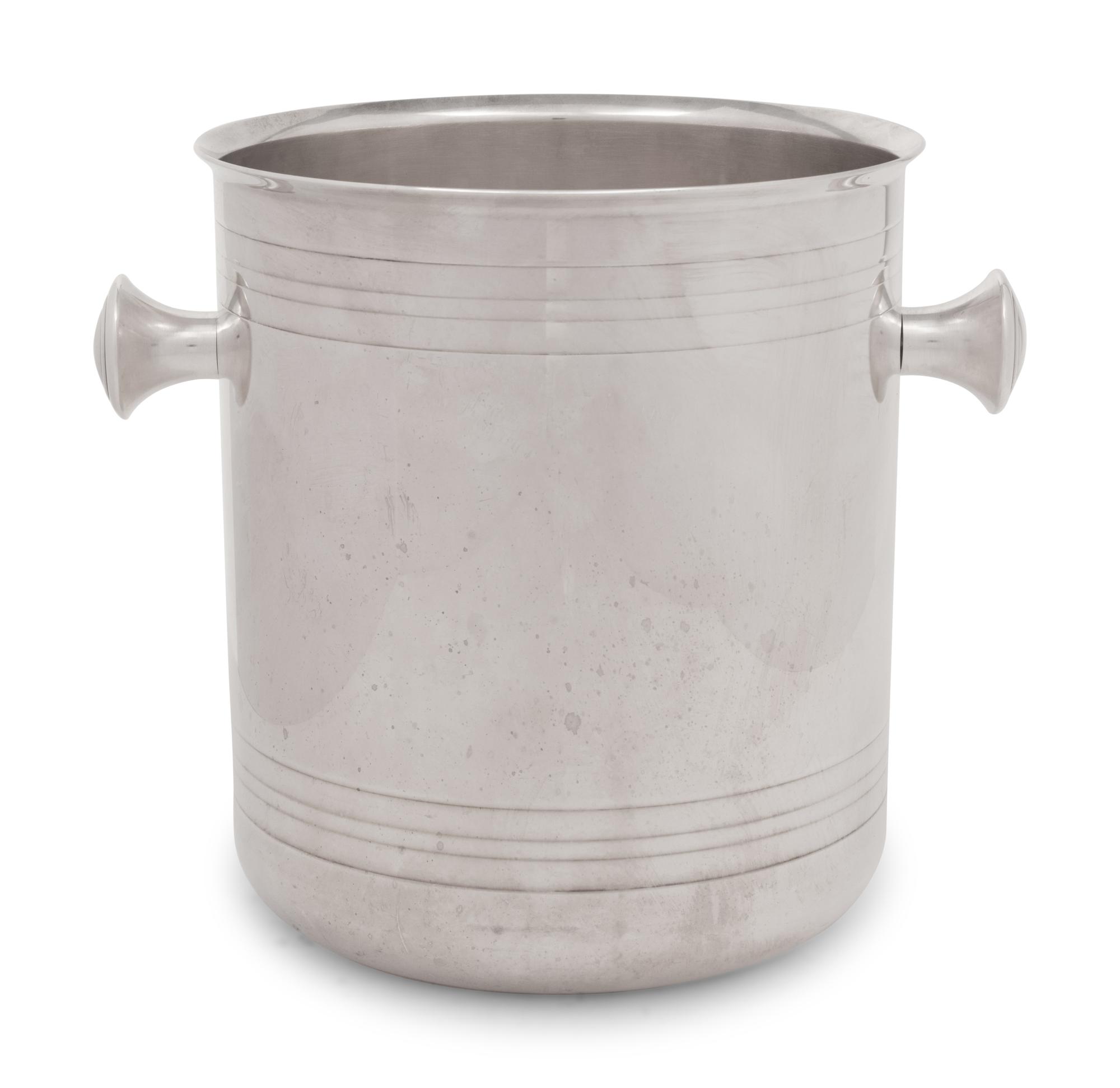 A Christofle Silver-Plate Ice Bucket