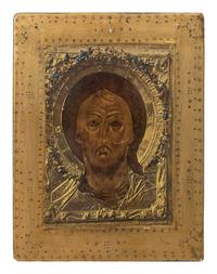 Two Russian Painted Icons