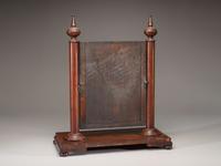 A Classical Mahogany Gentleman's Dressing Mirror
