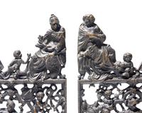 A Pair of Italian Bronze Bas Relief Plaques, Probably 17th / 18th Century