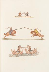 STRUTT, Joseph (1749-1802). Glig-Gamena Angel-Deod, or the Sports and Pastimes of the People of England. London: T. Bensley, 1810.
