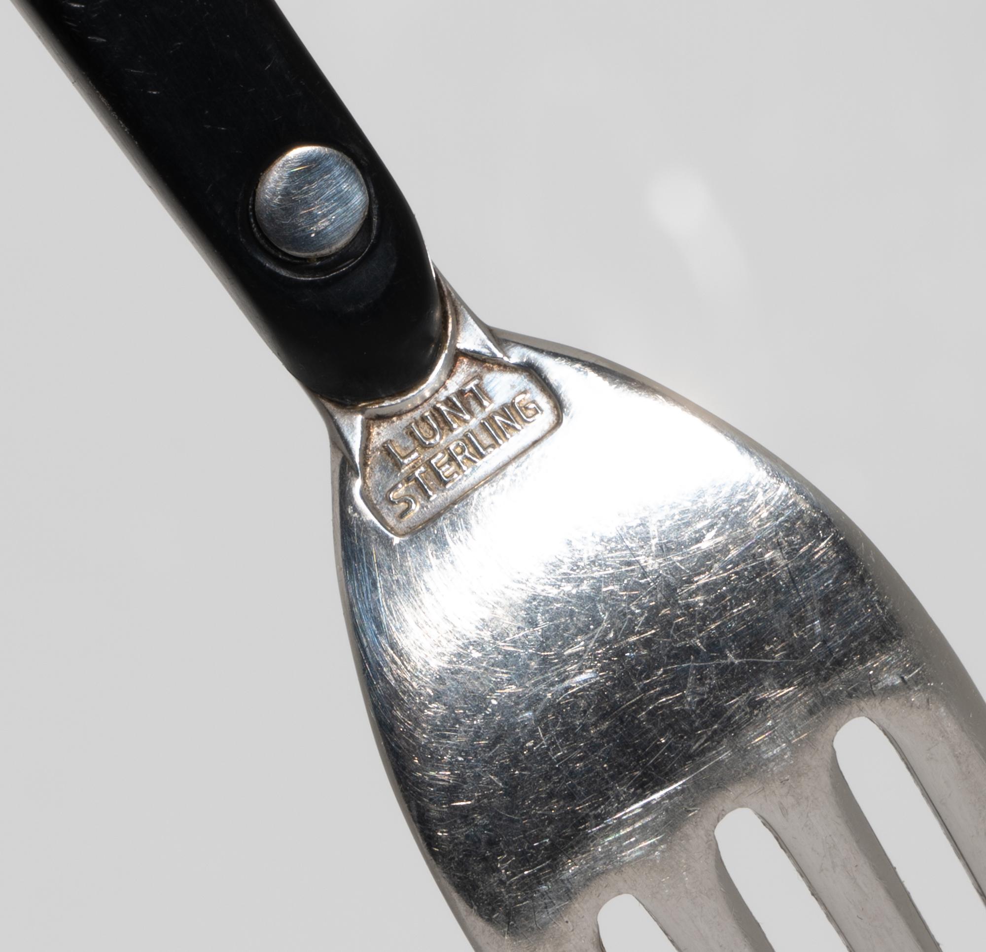 A Group of American Silver Flatware