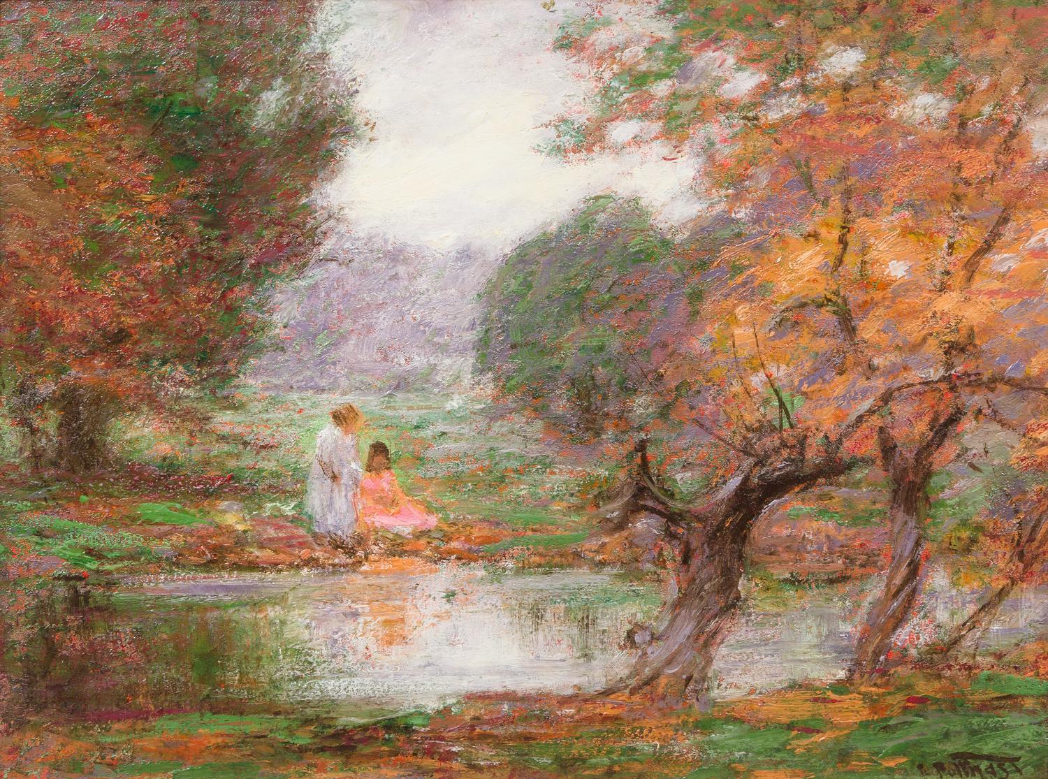 Edward Henry Potthast, (American, 1857-1927), October Days