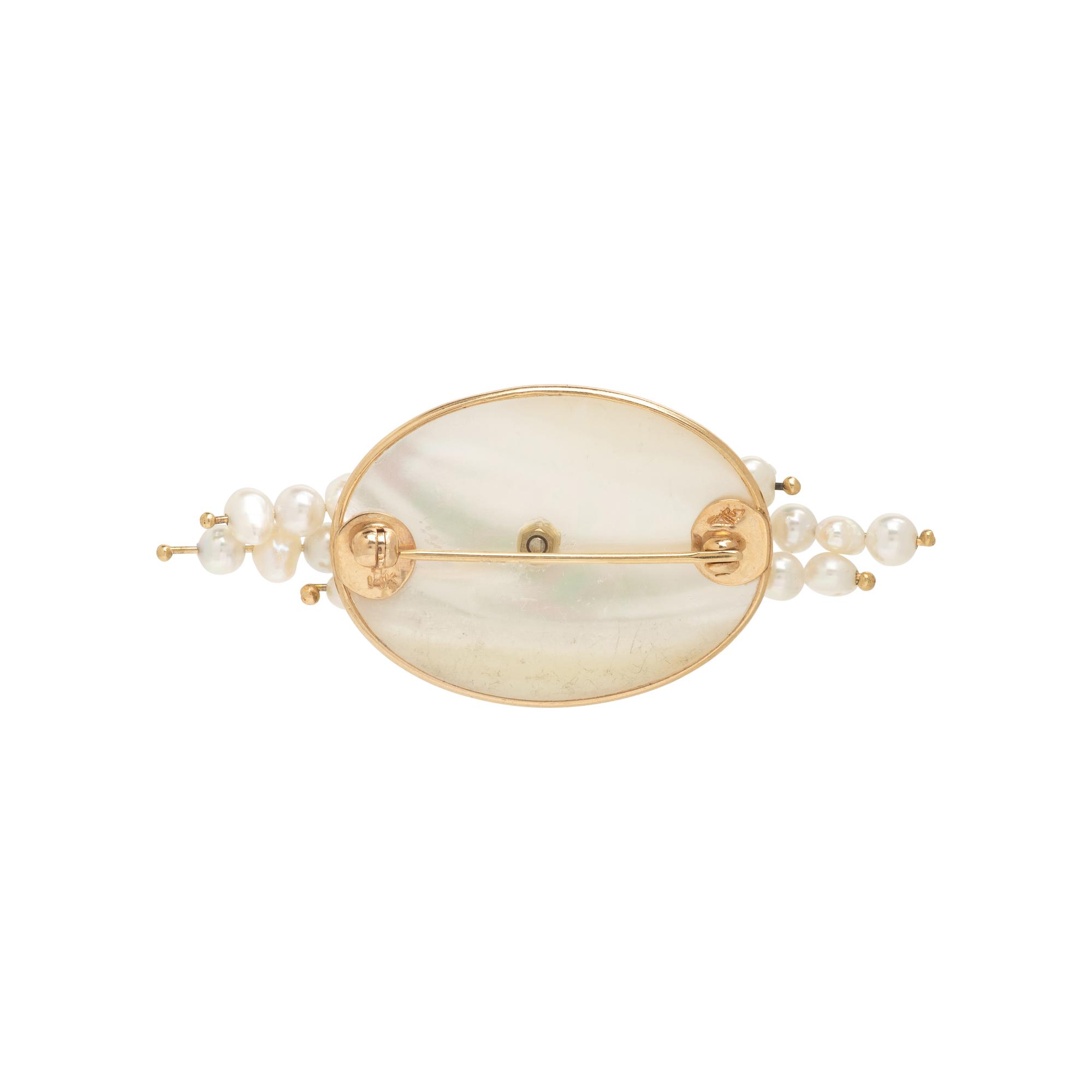 Collection of Cultured Pearl and Yellow Gold Jewelry