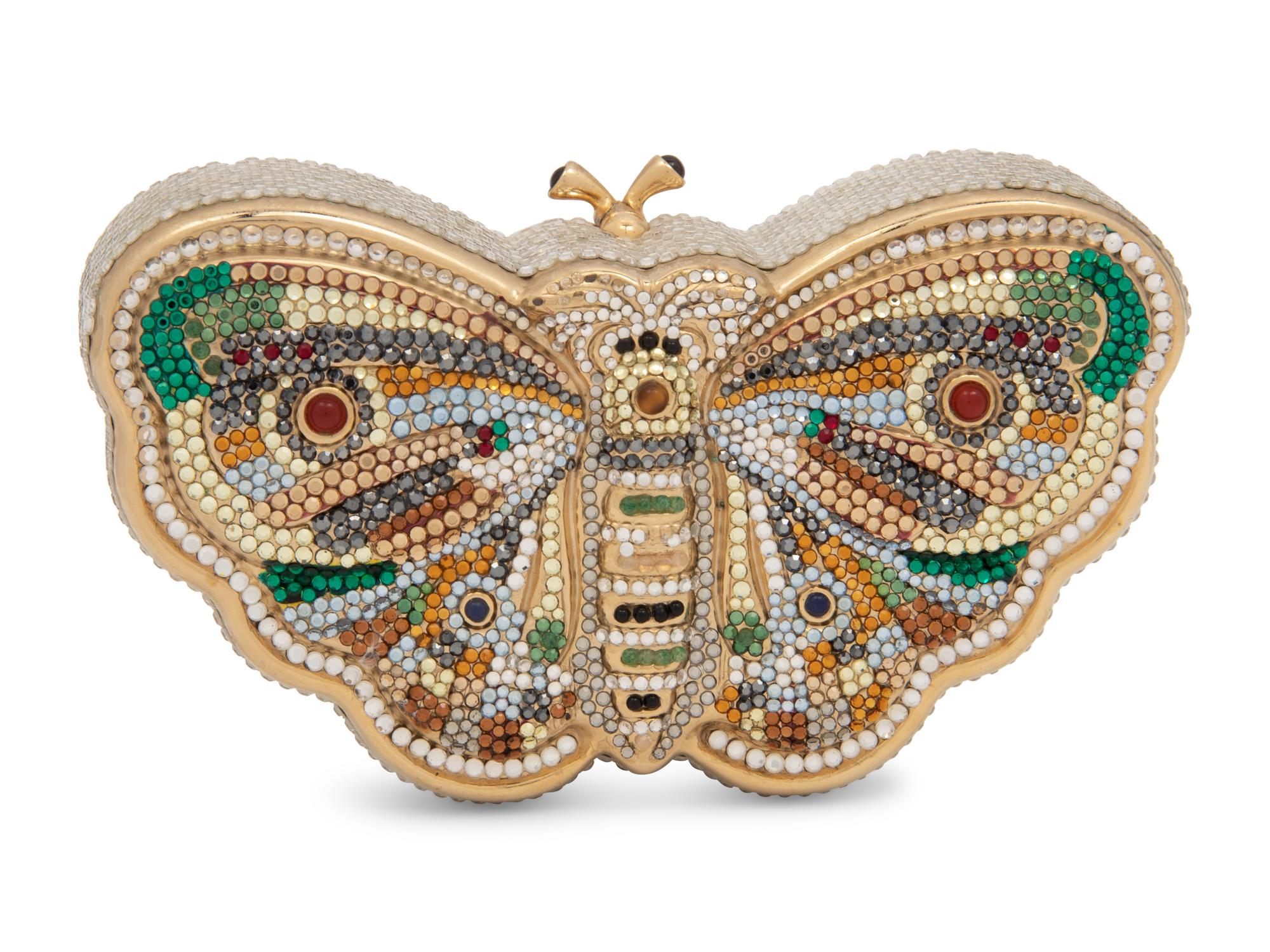 Judith Leiber Butterfly Minaudière
