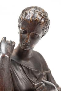 A Continental Bronze Classical Figure