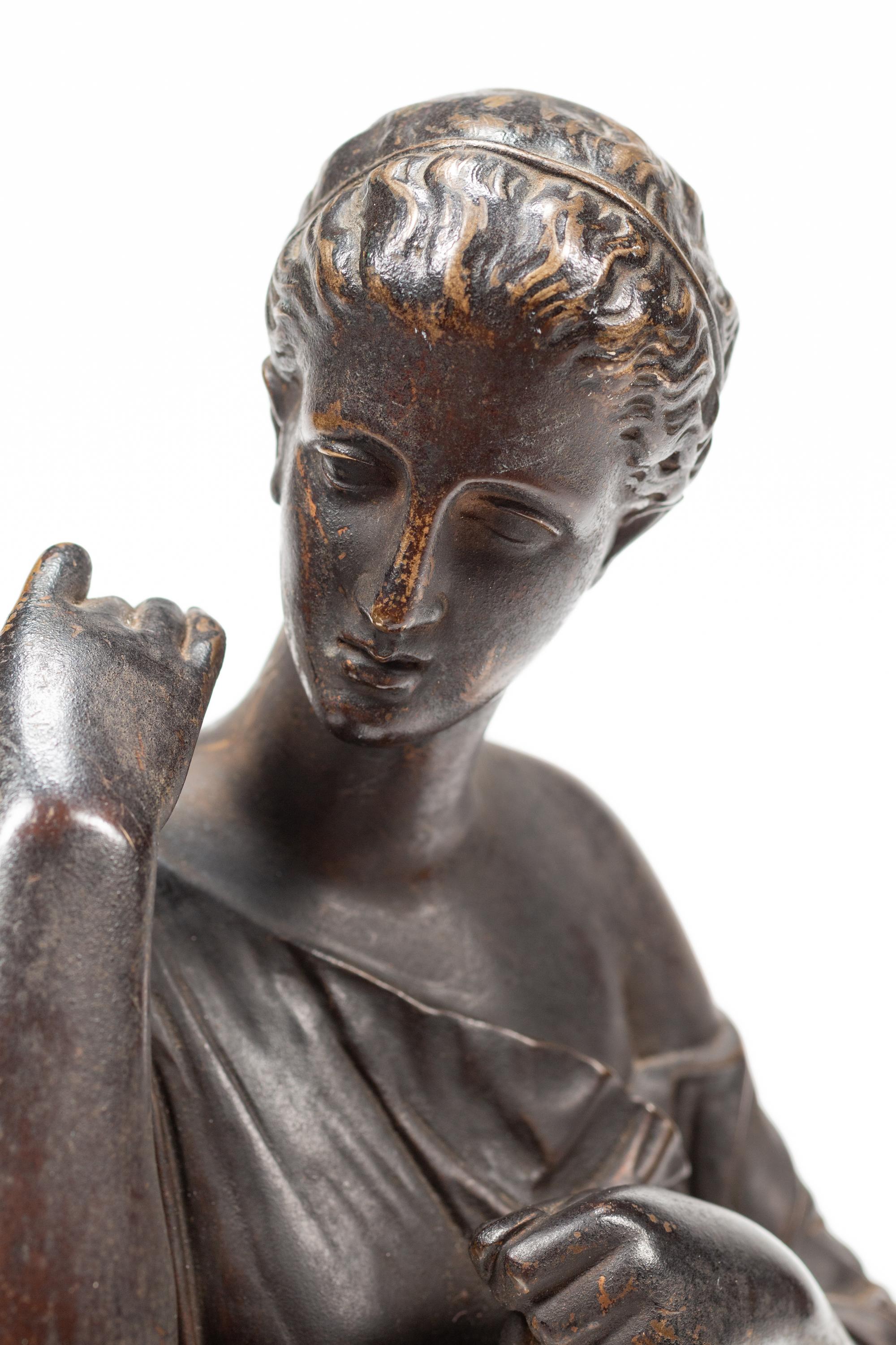 A Continental Bronze Classical Figure