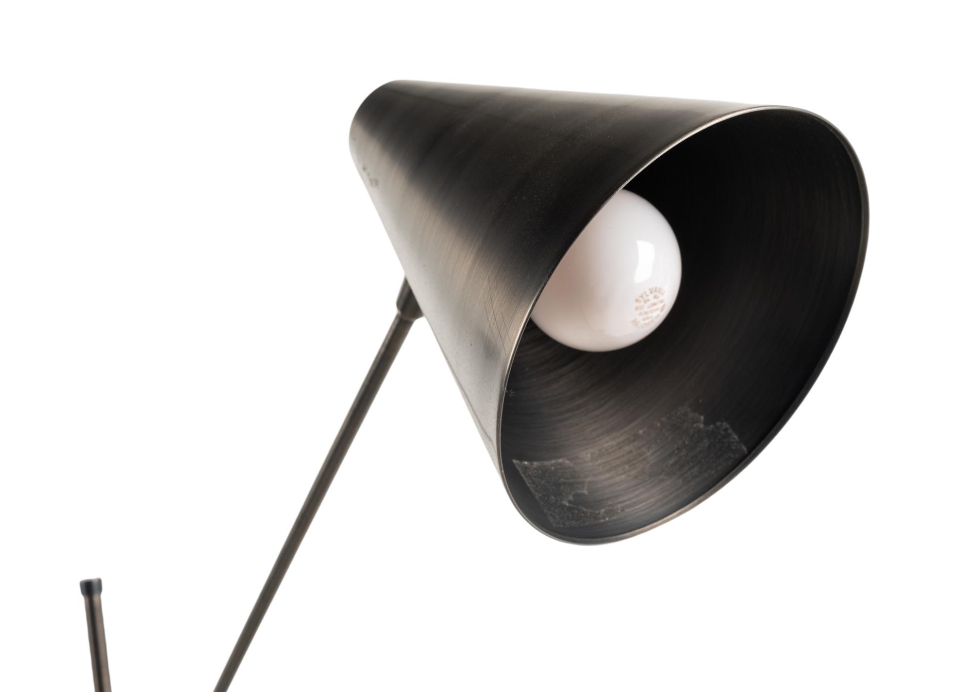 Three Contemporary Cantilever Floor Lamps