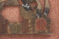 An English Wax Picture of a Gentleman on Horseback