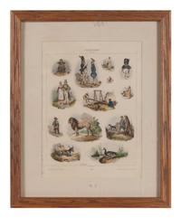 Seventeen French Lithographs
