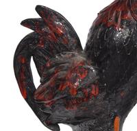 Charlie West, A Glazed Stoneware Work: Rooster