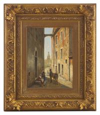 Street Scene of San Remo, c. 1890 - 1891