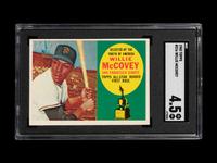 A 1960 Topps Willie McCovey Rookie Baseball Card No. 316 (SGC 4.5 VG/EX+)