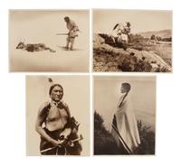 [NATIVE AMERICANS]. REED, Roland (1864-1934), photographer. A group of 32 photographs, including a selection of images from "Roland Reed's Indian Pictures."