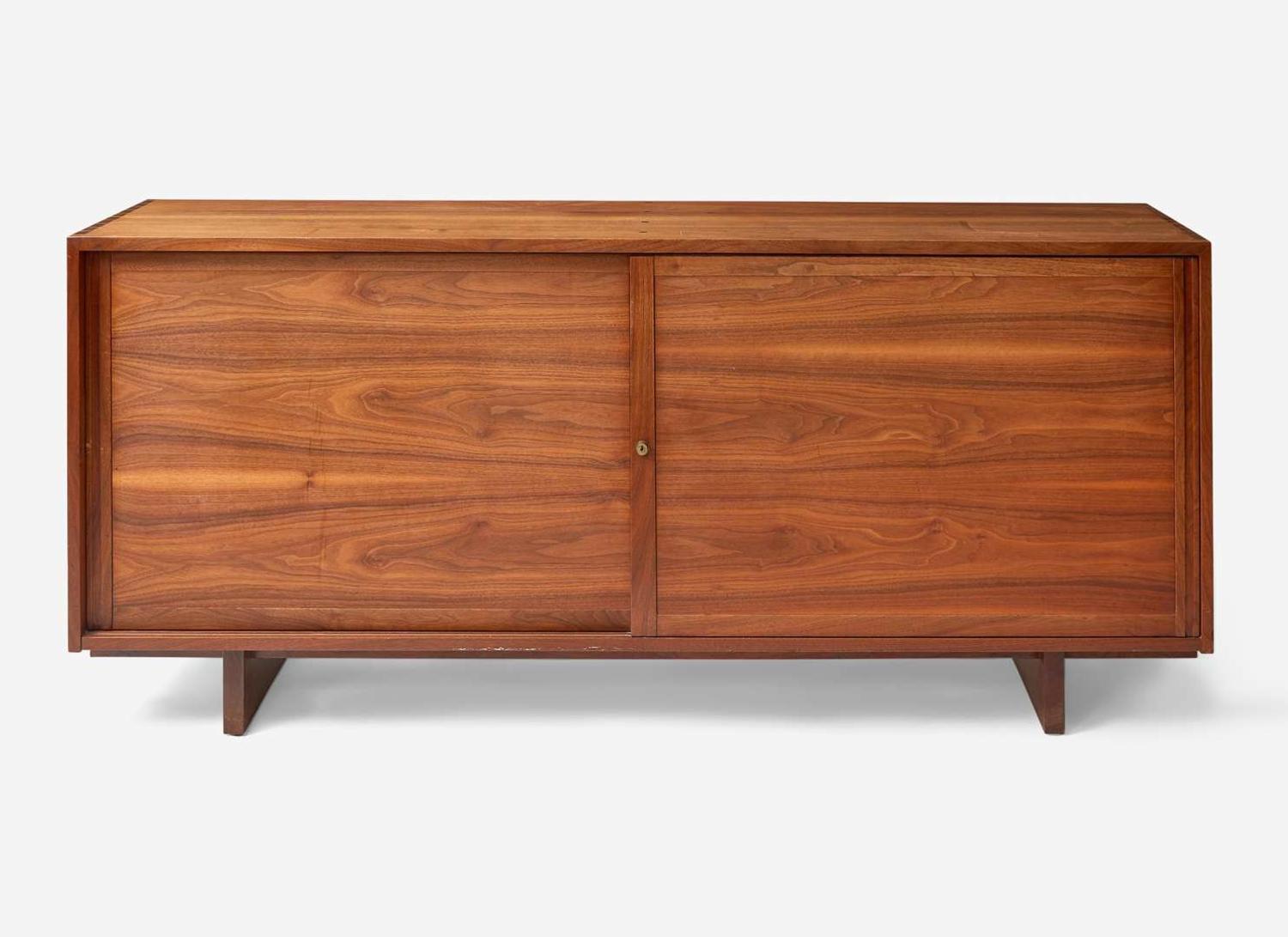 George Nakashima, Double Sliding-Door Cabinet