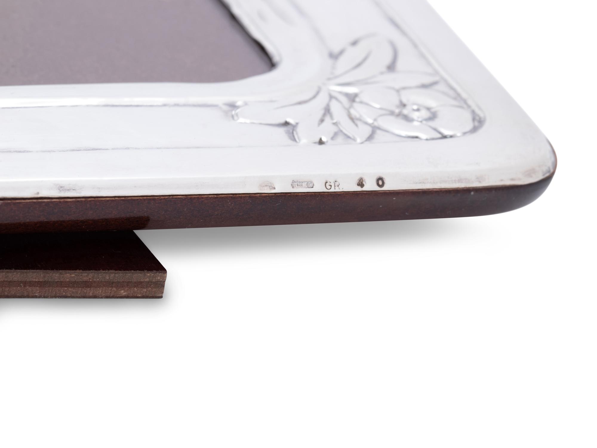 A Group of Silver Picture Frames