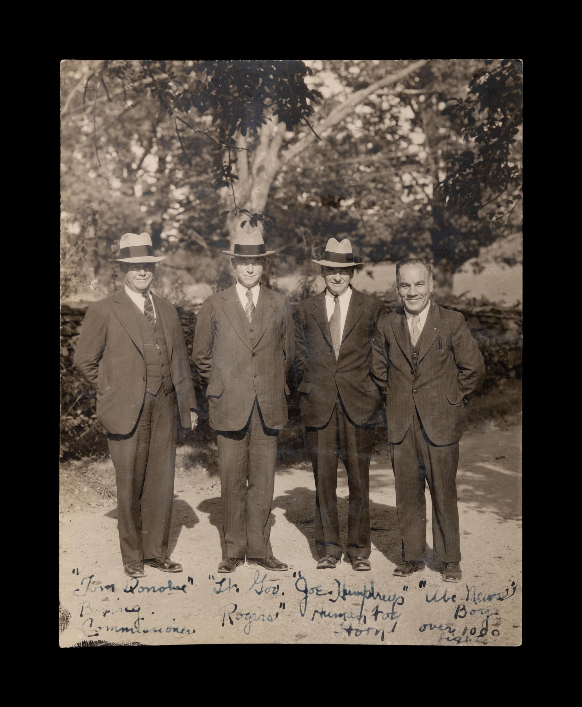 A Group of 22 Original Boxing Photographs Including Joe Louis and Jack Dempsey,