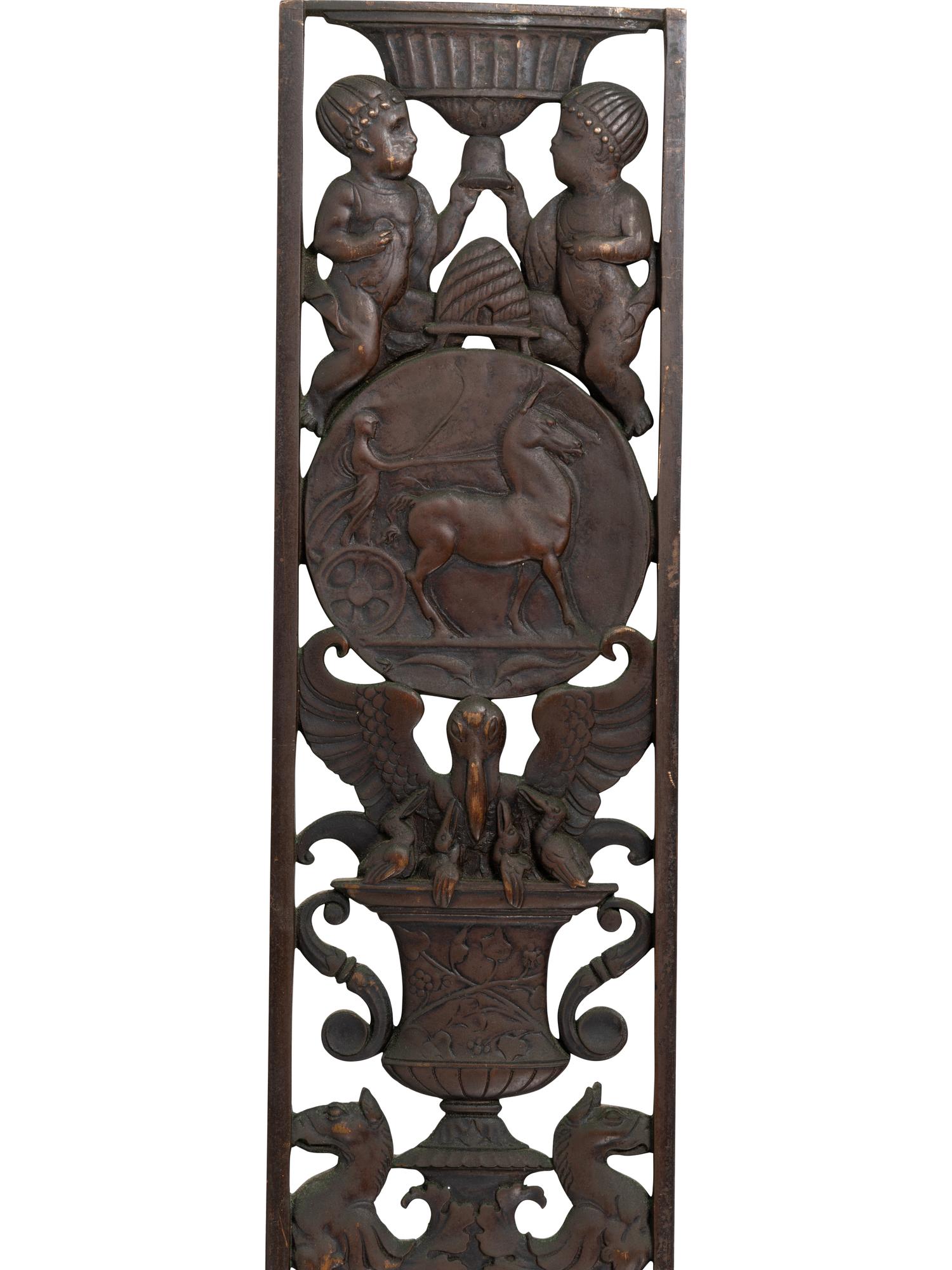 A Neoclassical Bronze Door Surround