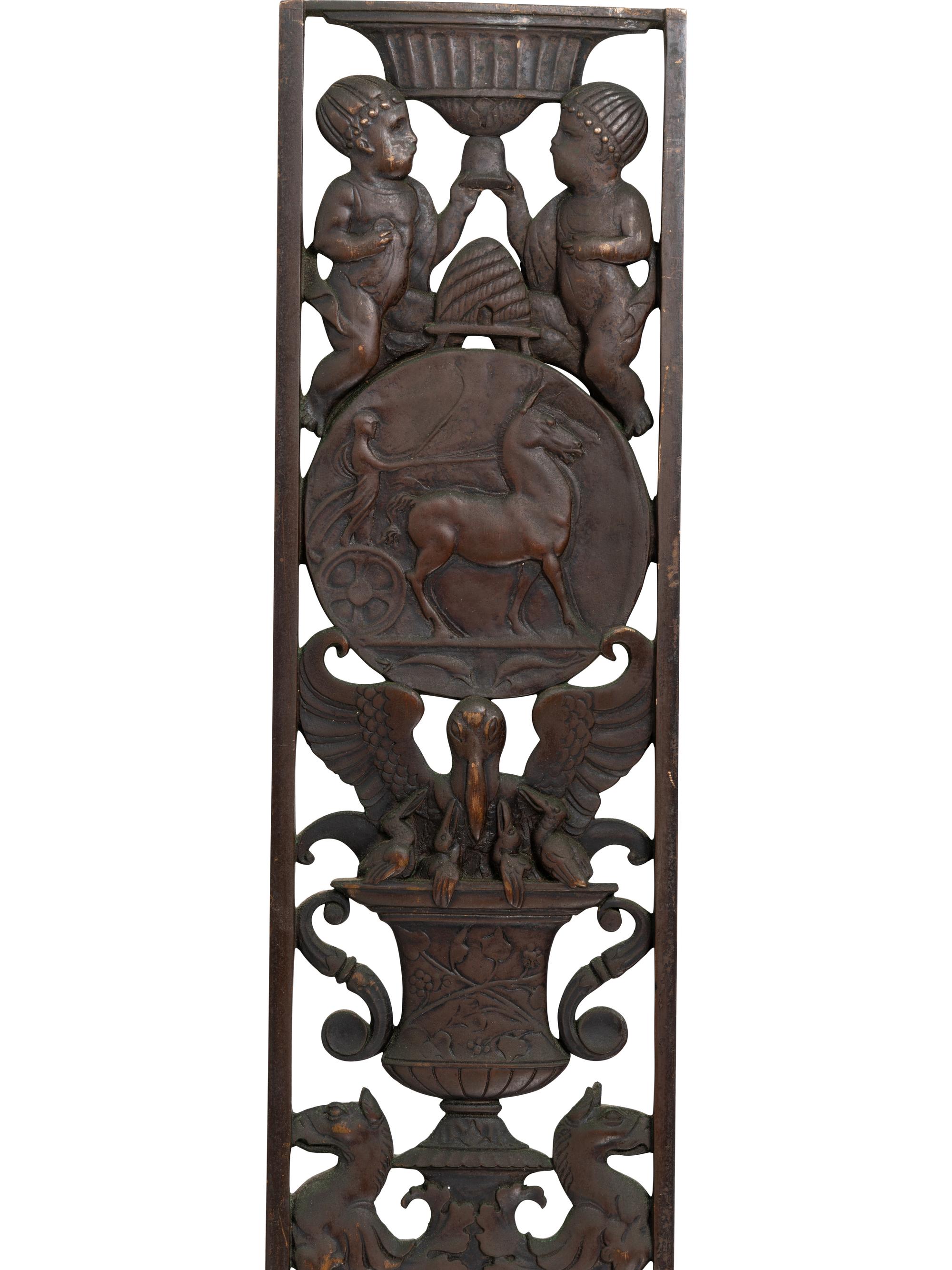 A Neoclassical Bronze Door Surround