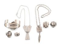 Southwestern-style Sterling Silver and Turquoise Jewelry