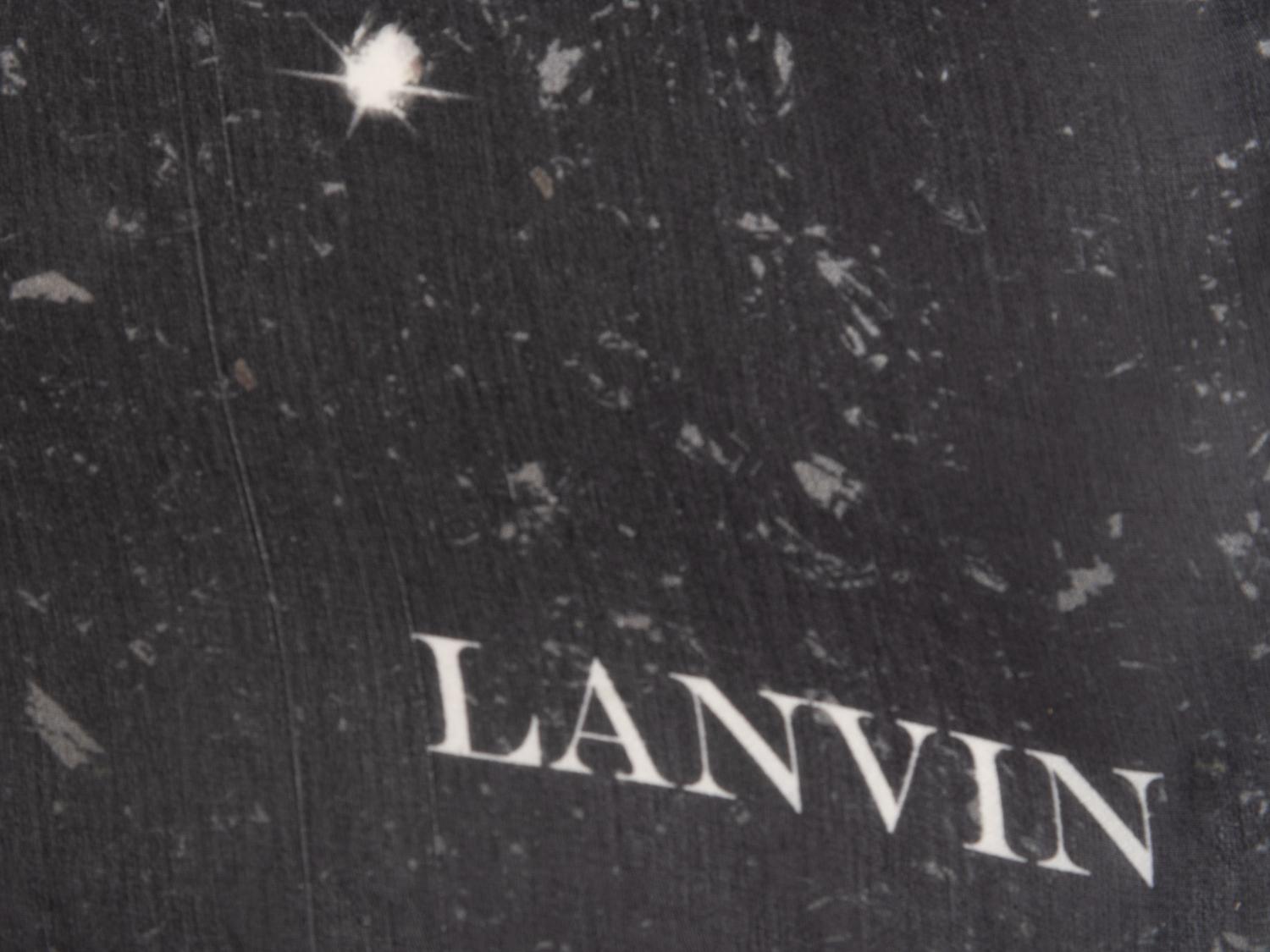 Two Alexander McQueen Bags and One Lanvin Scarf, 2000-10s
