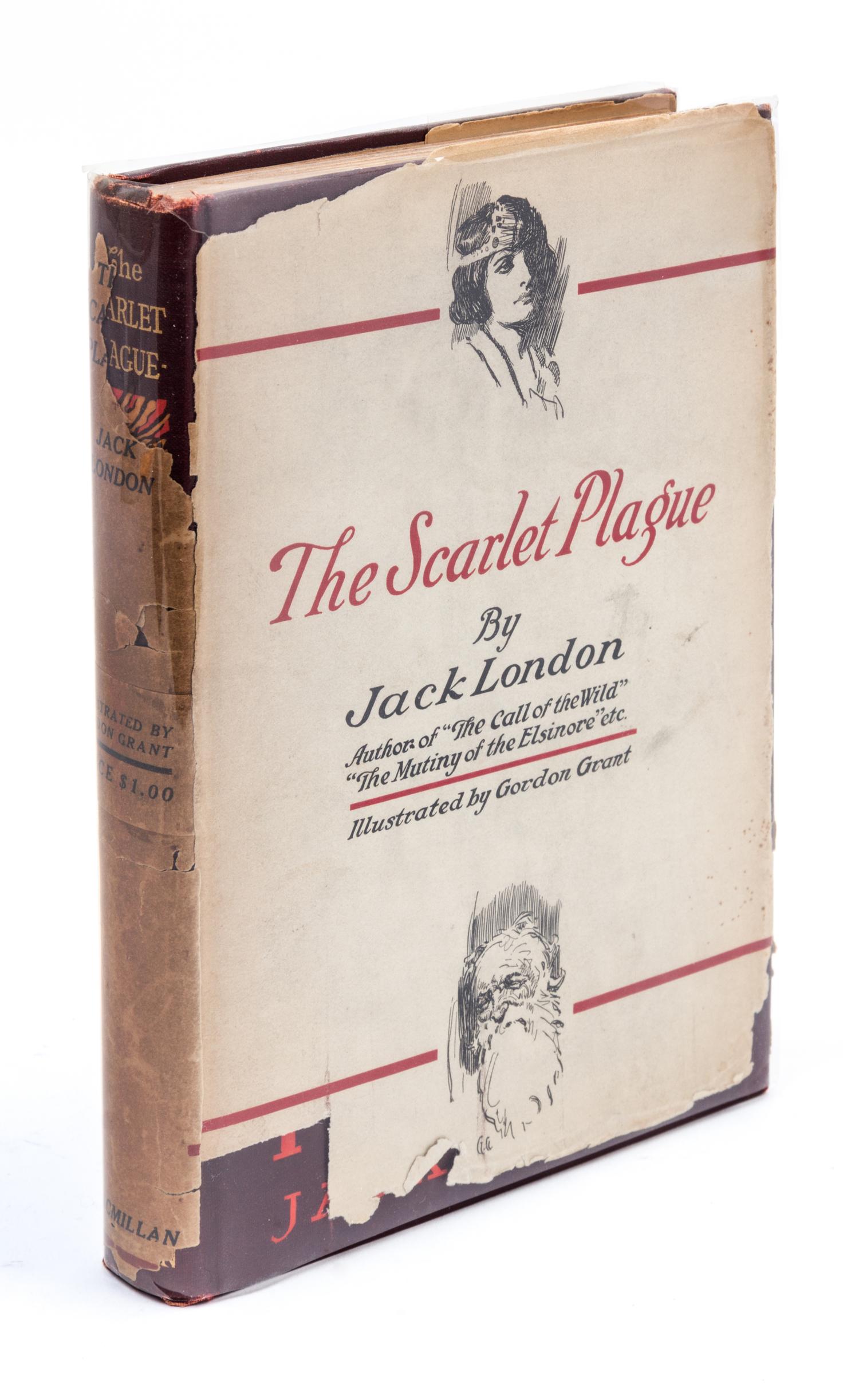 LONDON, JACK. The Scarlet Plague. New York, 1915.