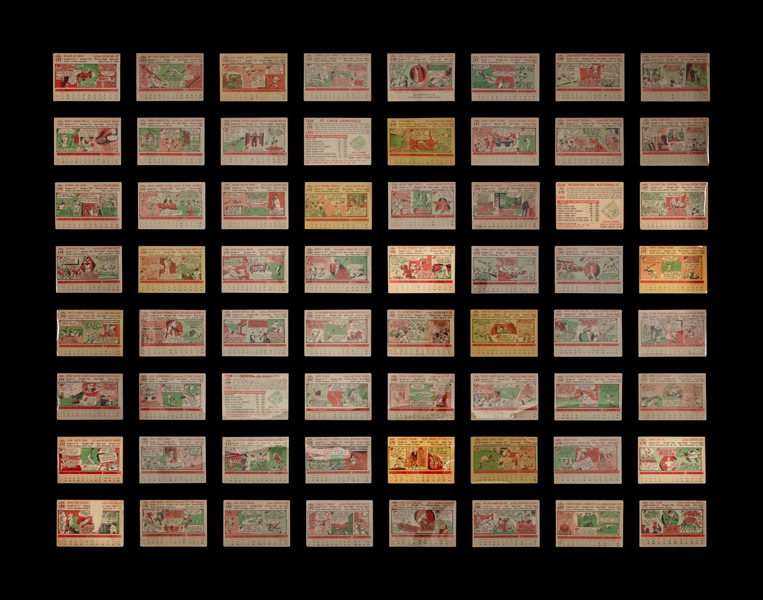 A Near Set of 1956 Topps Baseball Cards (330/340)