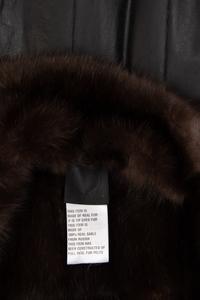 Ralph Rucci Pieced Sable Coat with a Smoothed and Blackened Suede Exterior, 2014