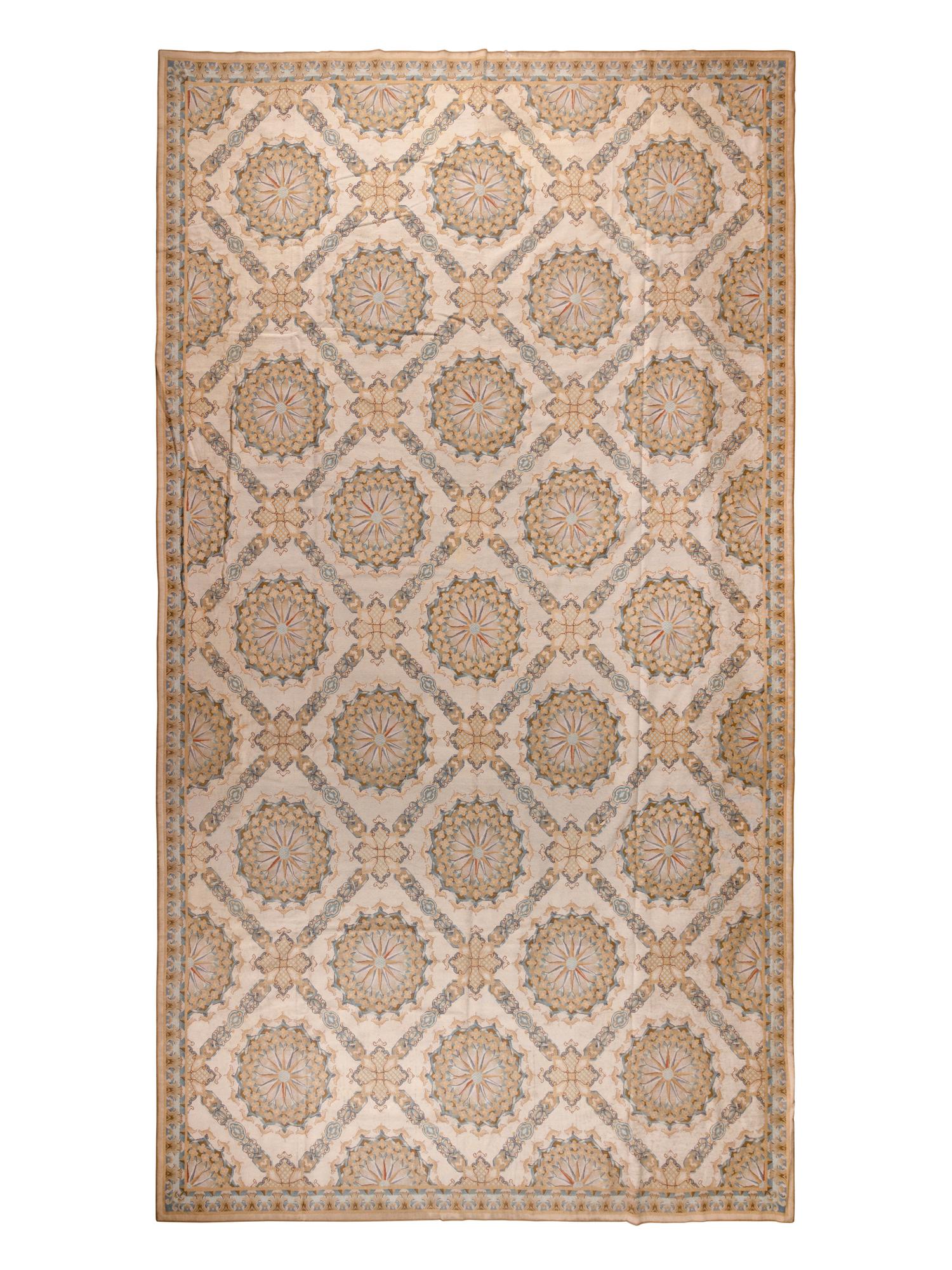 An Aubusson Style Needlepoint Rug