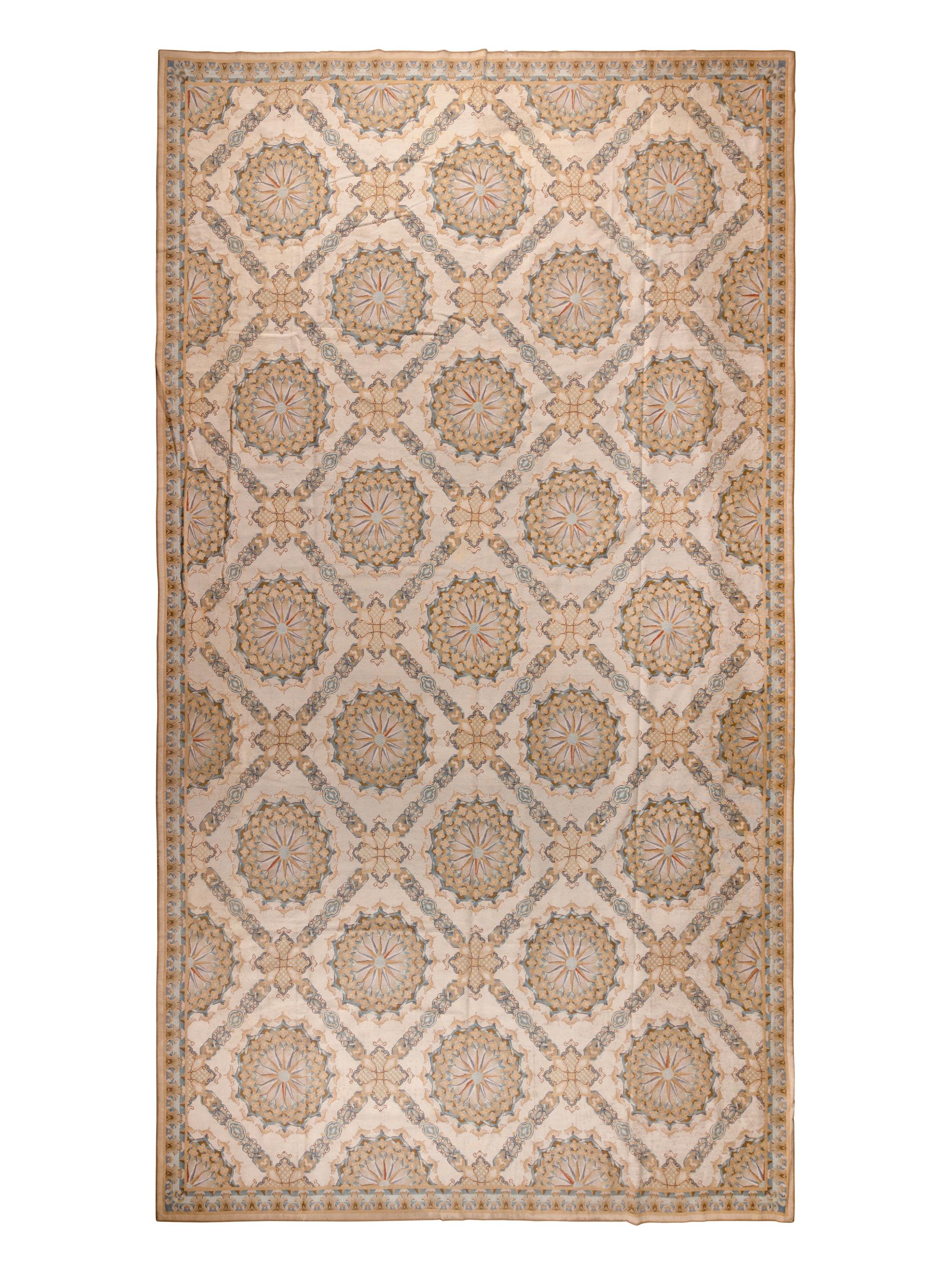 An Aubusson Style Needlepoint Rug