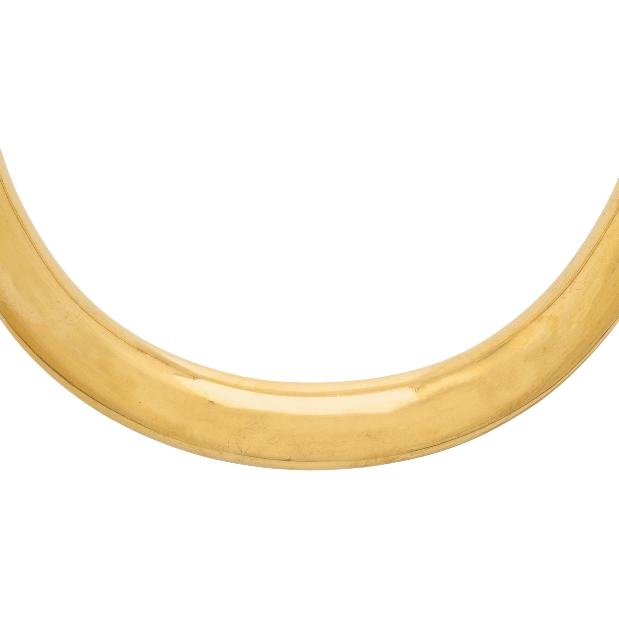 Georg Jensen, Yellow Gold Collar Necklace