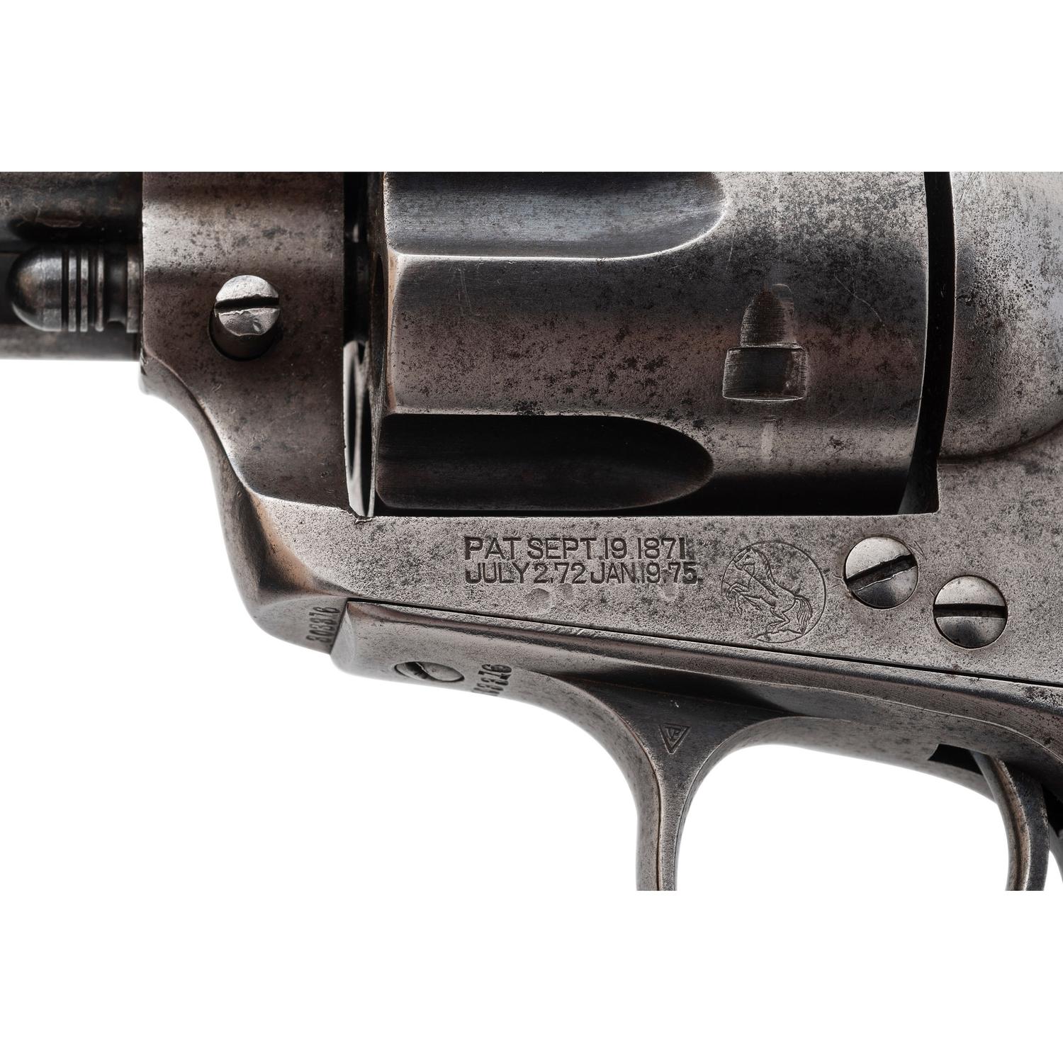 ** Mexican Marked Colt Single Action Army .38 WCF